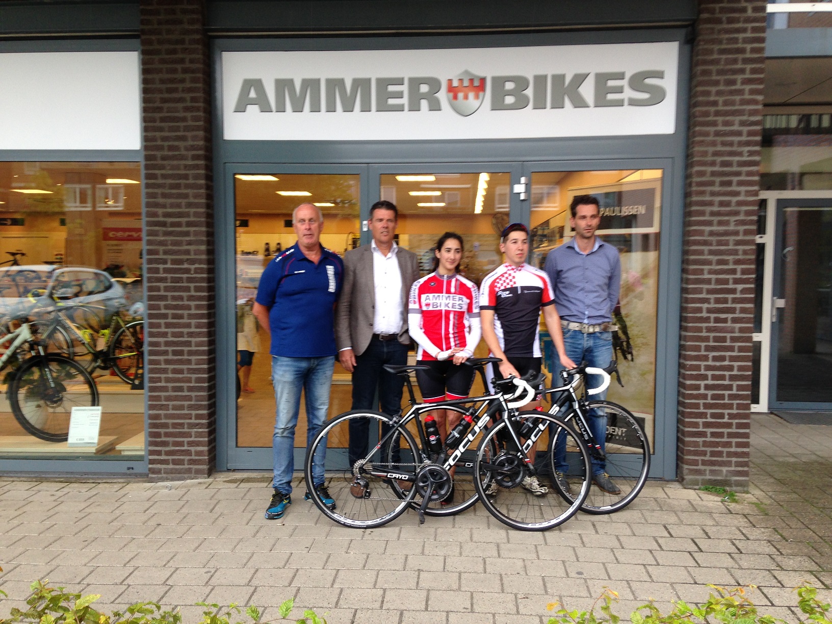 Ammerbikes steunt Chileense schaatsers met Focus Bikes